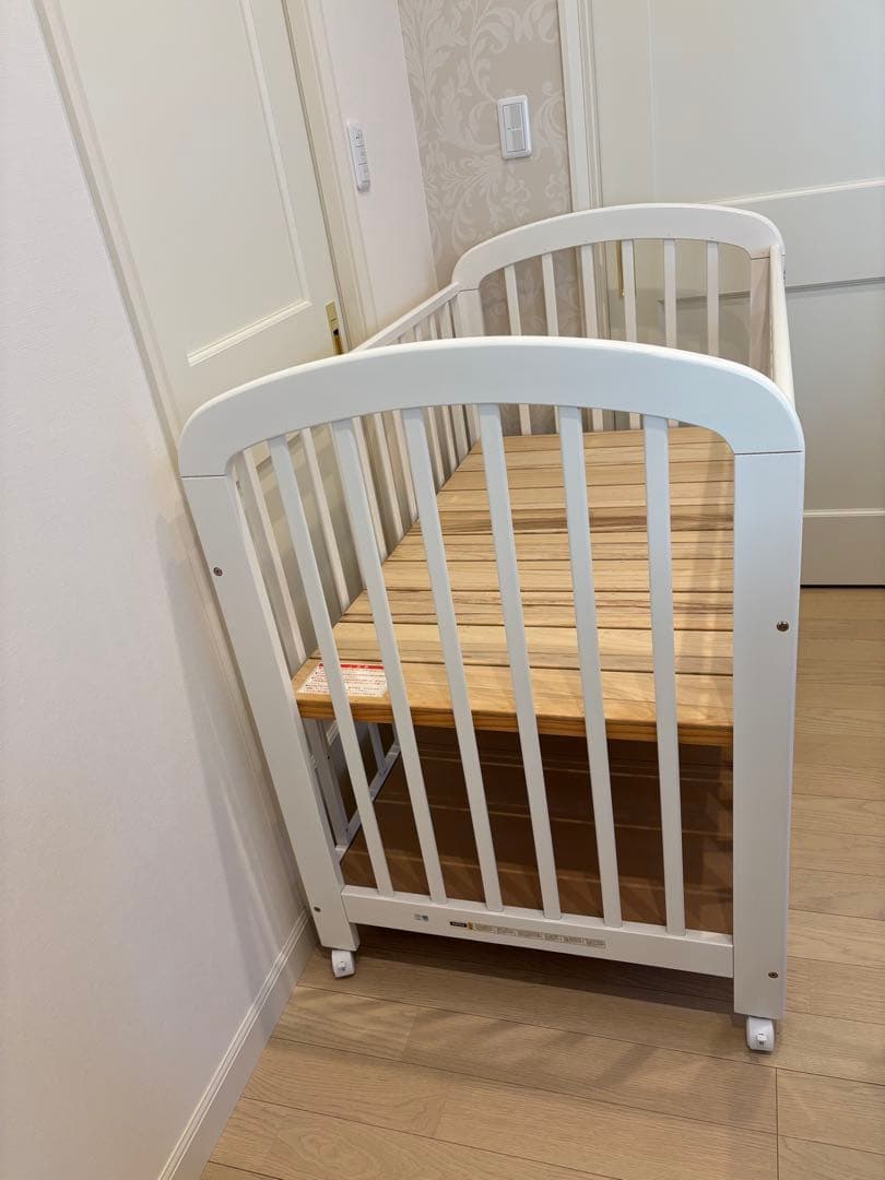 【宇都宮市内手渡し限定】ベビーベッド＋寝具セット