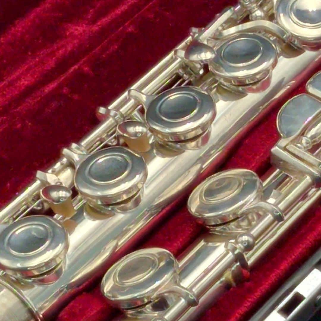 フルート　調整済　ヤマハYFL311（銀製頭部管:Eメカ：銀メッキ仕様）