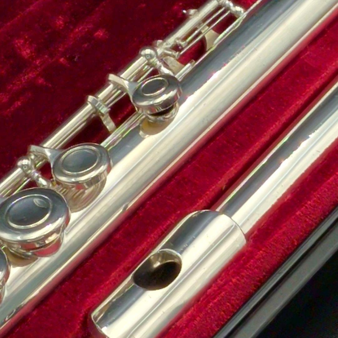 フルート　調整済　ヤマハYFL311（銀製頭部管:Eメカ：銀メッキ仕様）