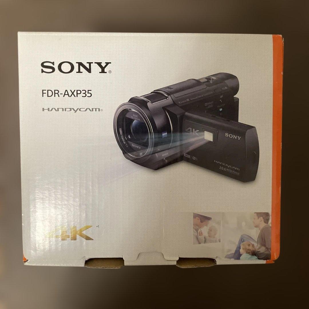 SONY FDR-AXP35 4K ハンディカム本体 ジャンク
