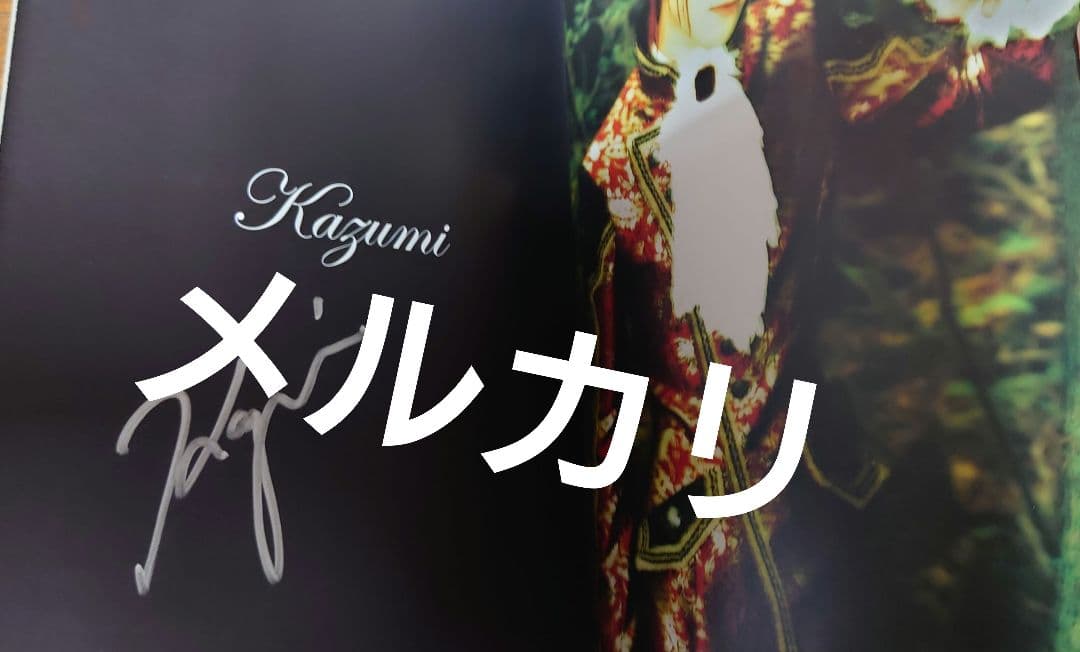 LAREINE パンフレット コメントサイン入り KAMIJO