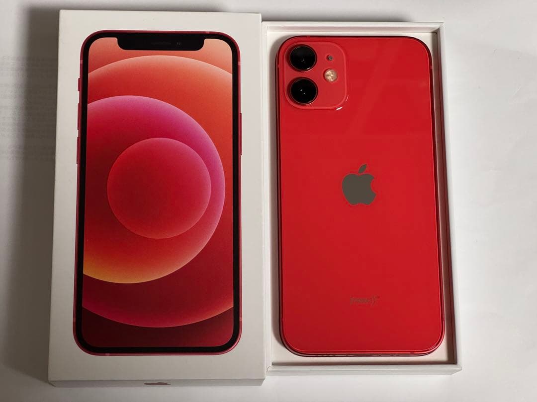 iPhone 12mini 128GB RED (PRODUCT)　SIMフリー