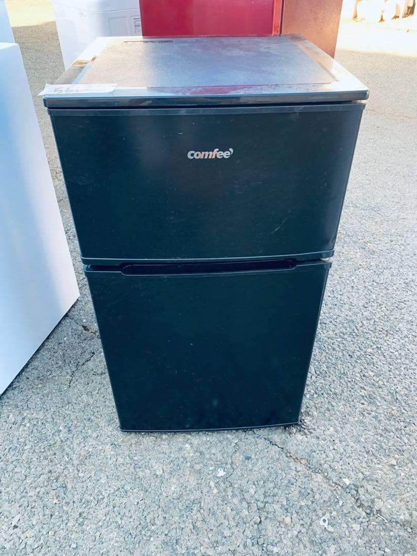 ♻️送料設置無料　comfee ノンフロン冷凍冷蔵庫　RCT90BL