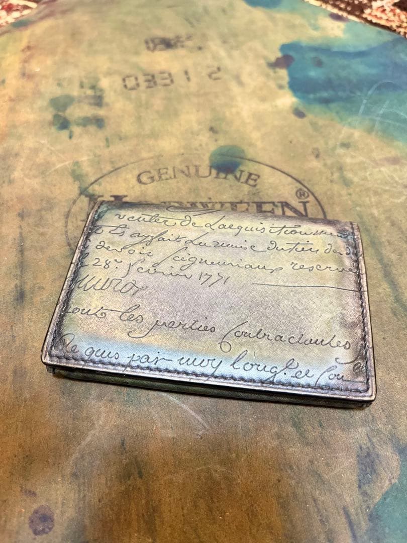 berluti名刺入れ インブイア　ジャンク