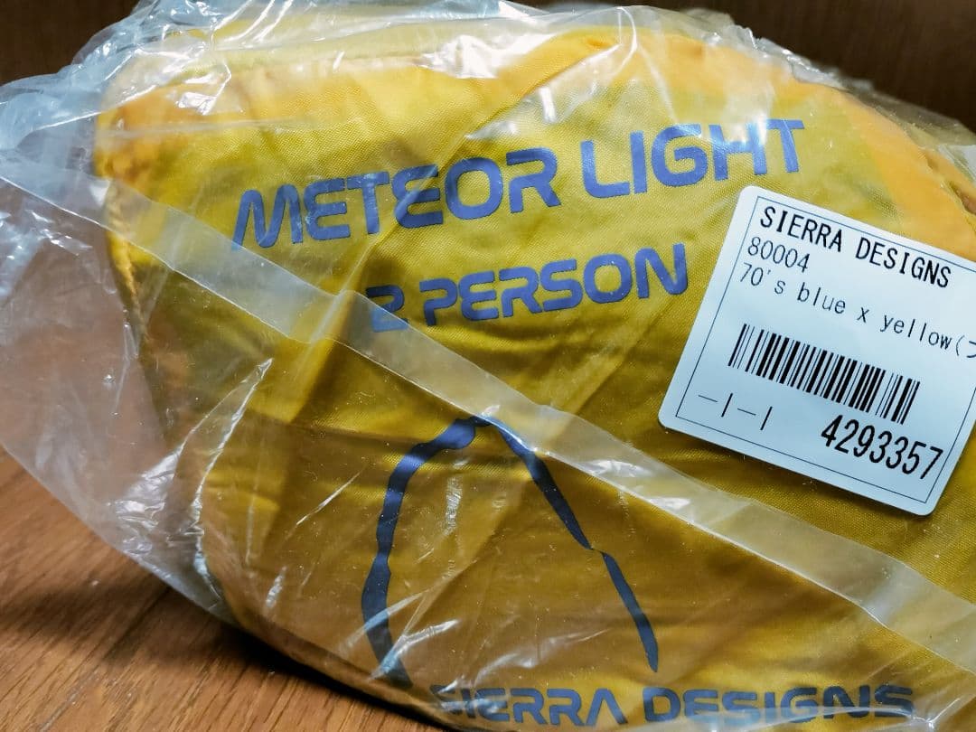 【新品】SIERRA DESIGNS METEOR LIGHT 2人用テント