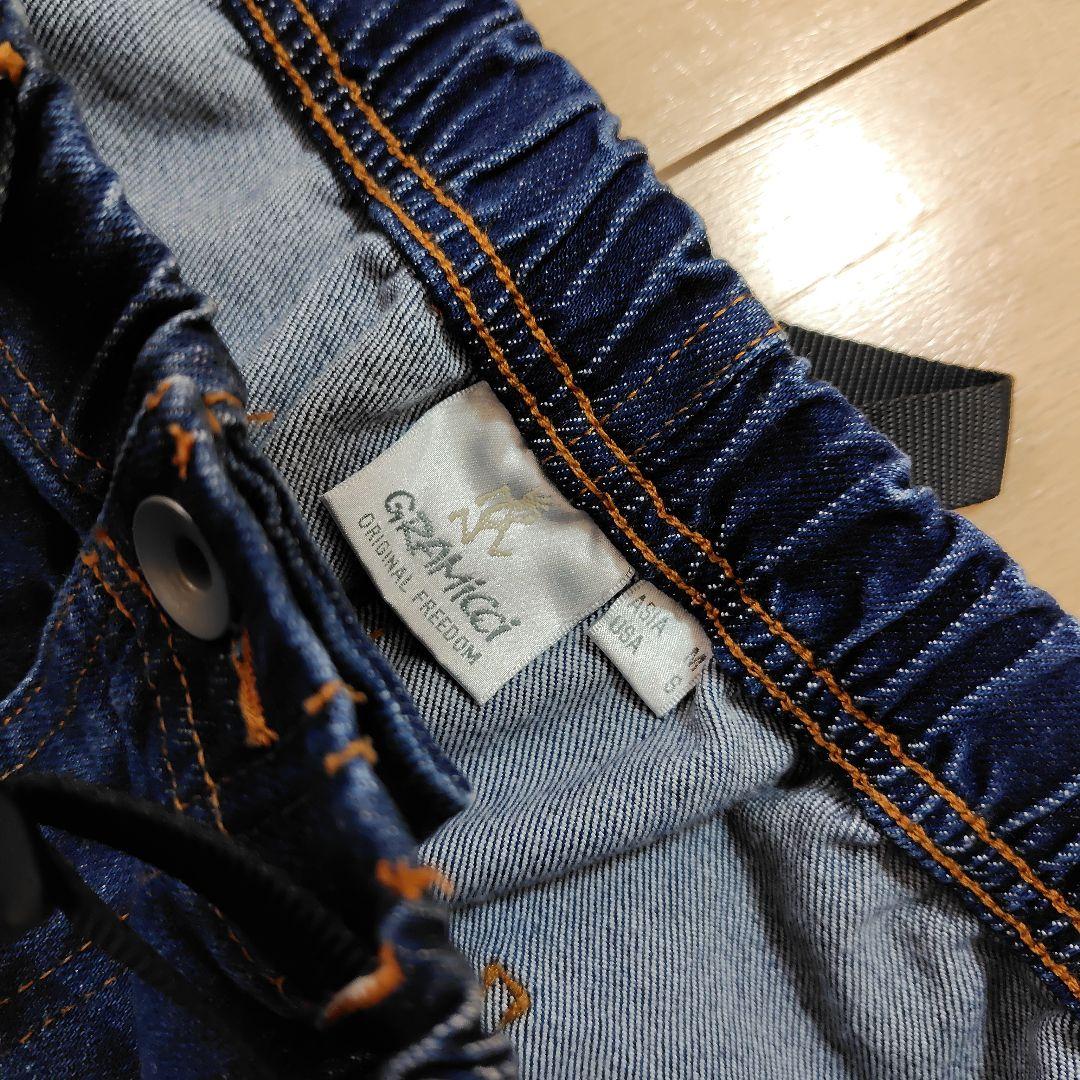 ROB456　グラミチ ストレッチデニム ルーズテーパード リッジパンツ