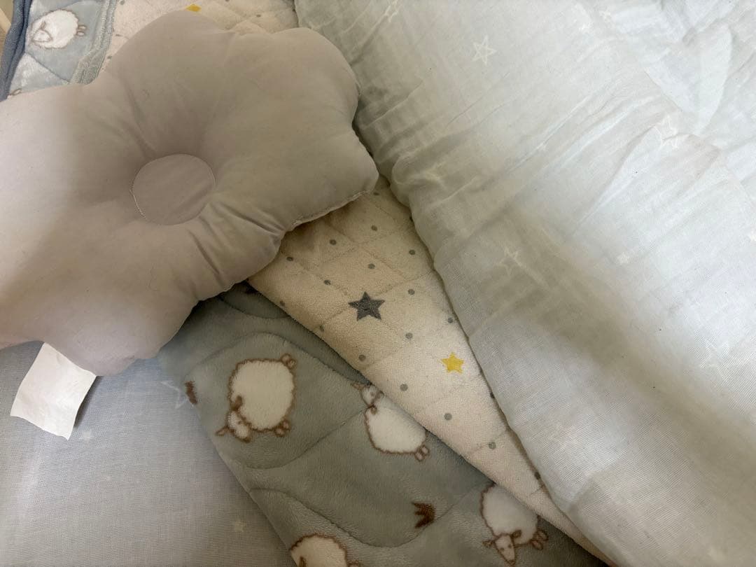 KATOJIベビーベッド ミニ プチバニラ ハイタイプ+おまけ