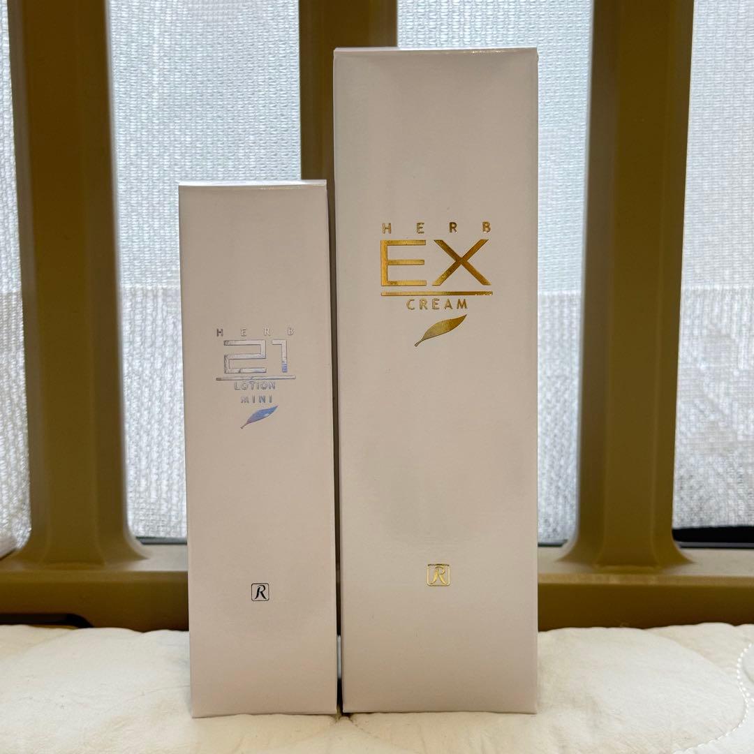 ロイヤルハーブEXクリーム50g・ロイヤルハーブ21ローションmini30ml