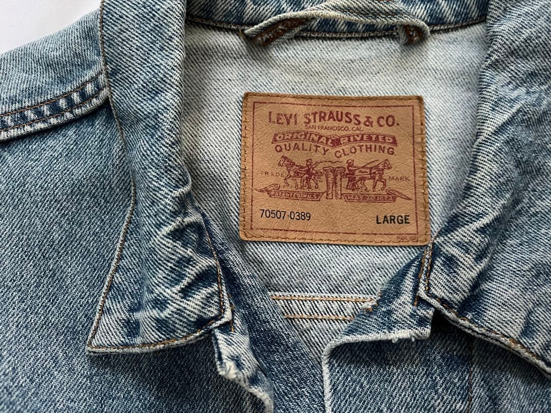 希少 90s Levi's 70507 0389 USA製 リーバイス アメリカ