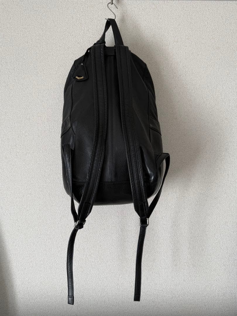 アニアリ（aniary）レザーリュック、バックパック黒 レザーバッグ