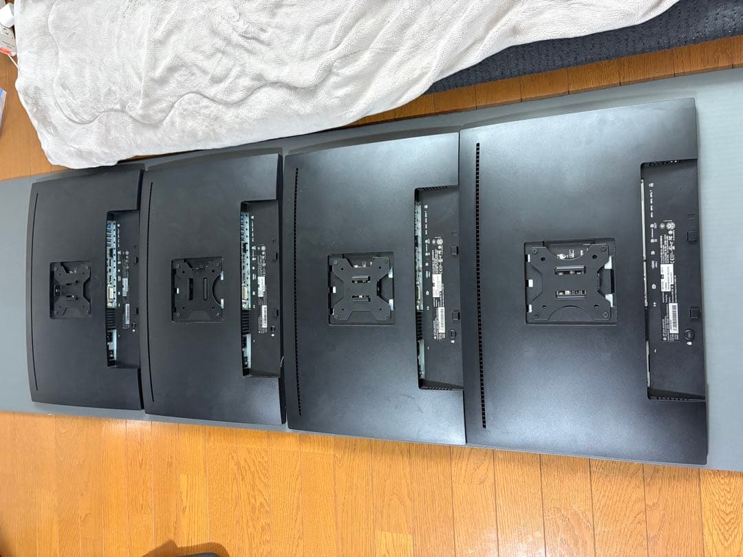 HP Z24n モニター 4台セット　VESA・コード付き