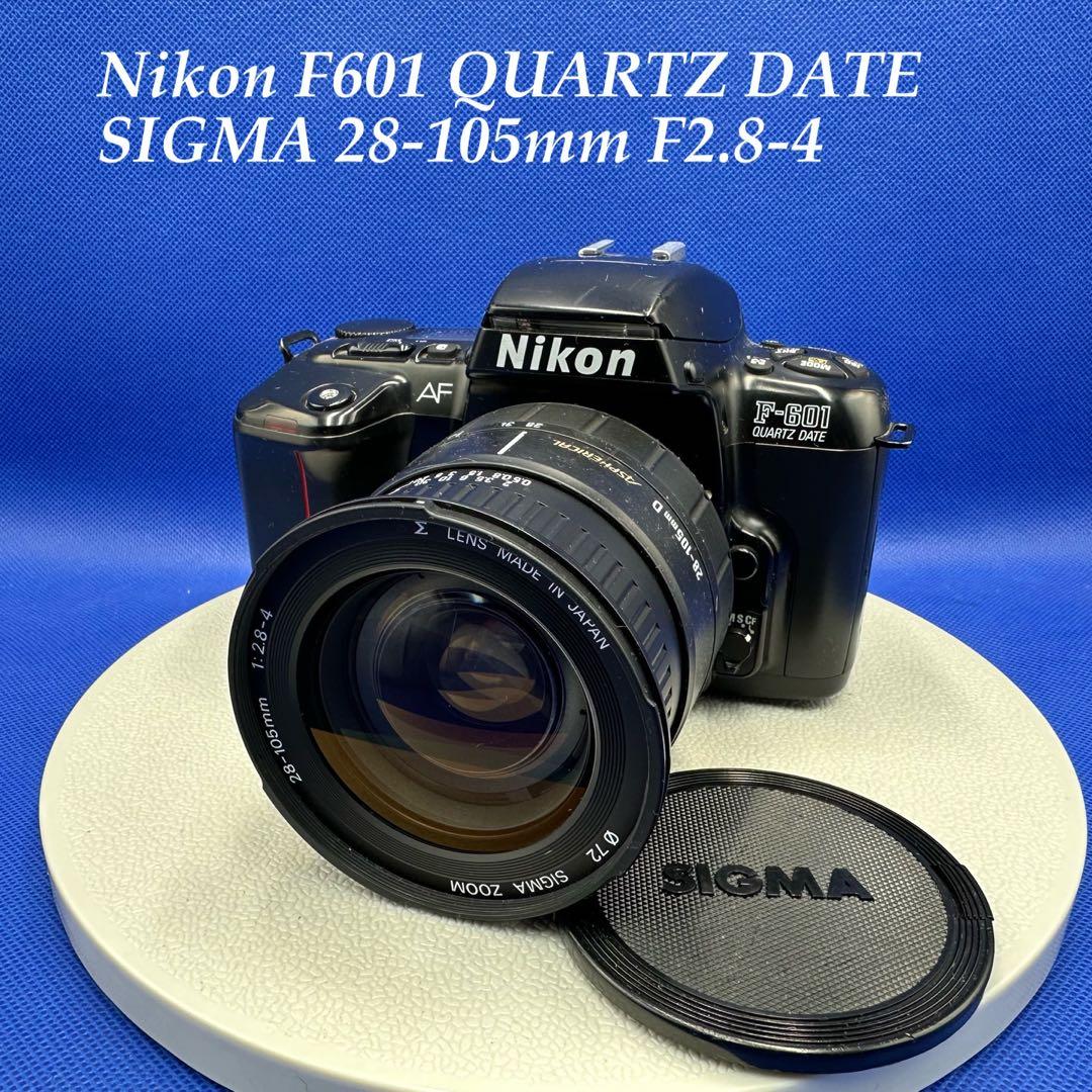 Nikon F601 フィルム一眼レフカメラ SIGMAレンズ付き