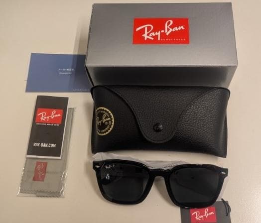 【新品】レイバン RB4392D 601/81 66サイズ 偏光レンズ ブラック