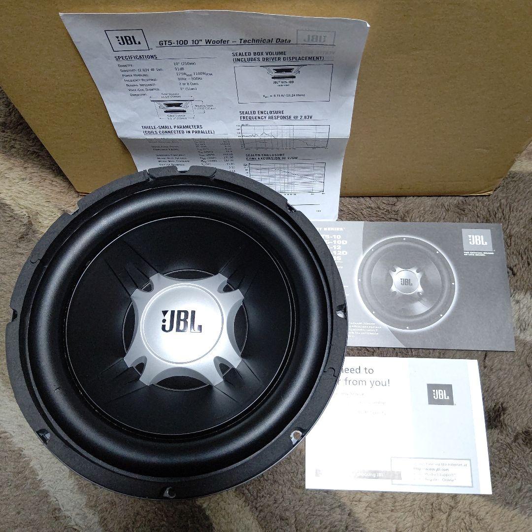 JBL GT5-10D ウーファー 10インチ