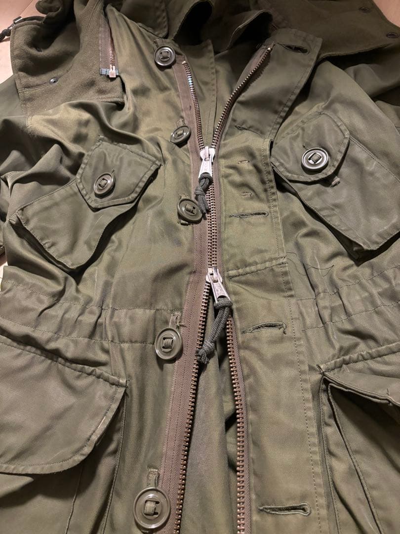 最終値下げ　カナダ軍 実物 ECWパーカー フルセット 1974年