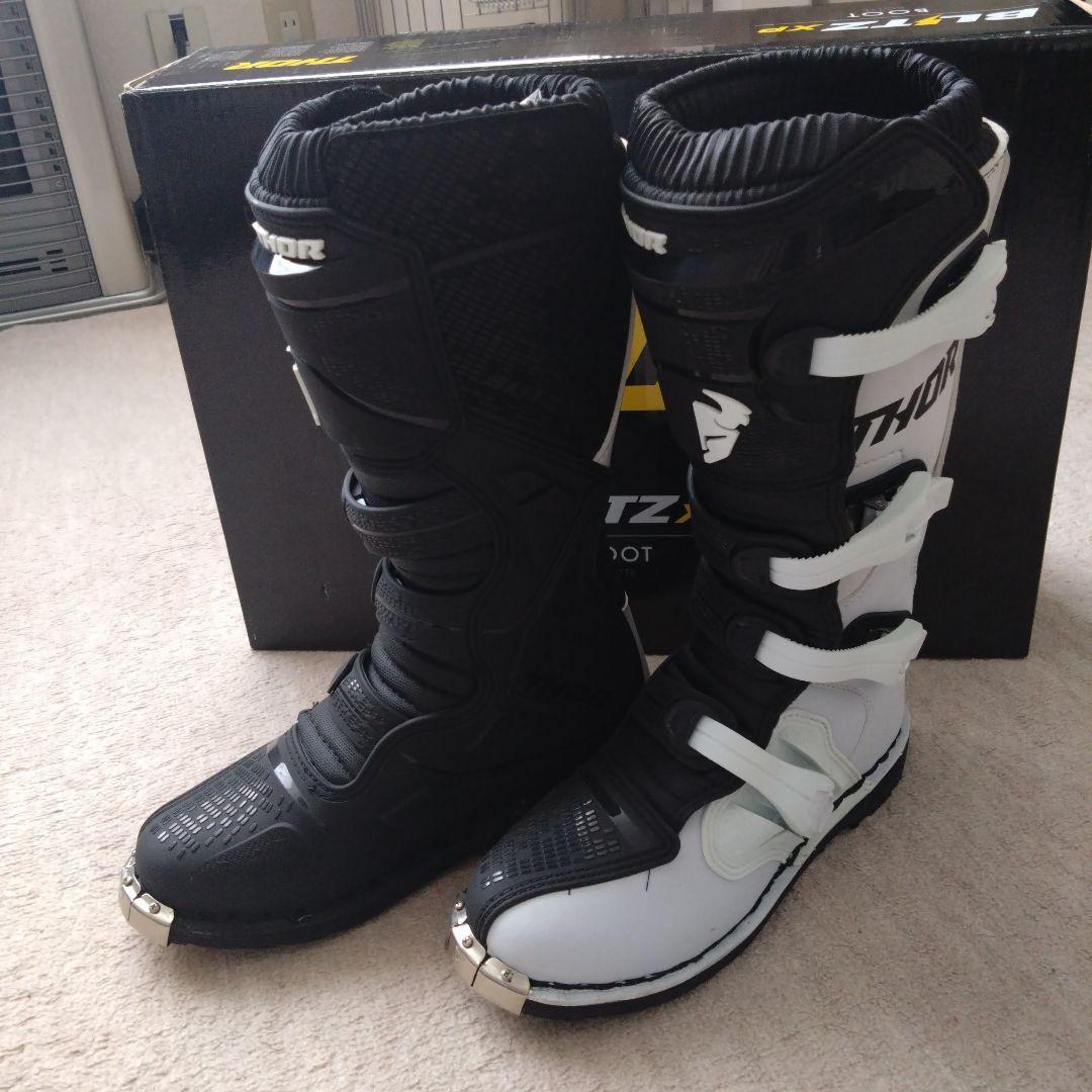 THOR　オフロードブーツ　バイク靴　バイクブーツ　メンズ