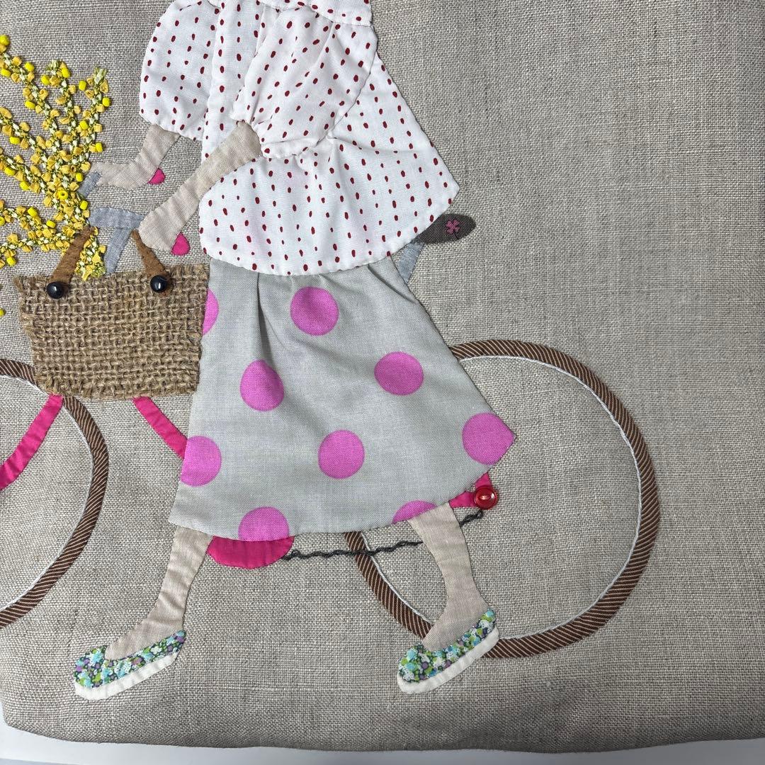 し*ろ様 ハンドメイドバッグ　パッチワーク　アップリケ　キルト　トートバッグ