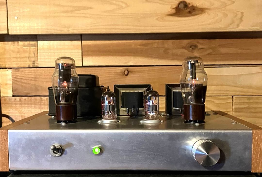 真空管アンプ　プリメインアンプ　ビンテージ　パーツ　オーディオ　アナログ