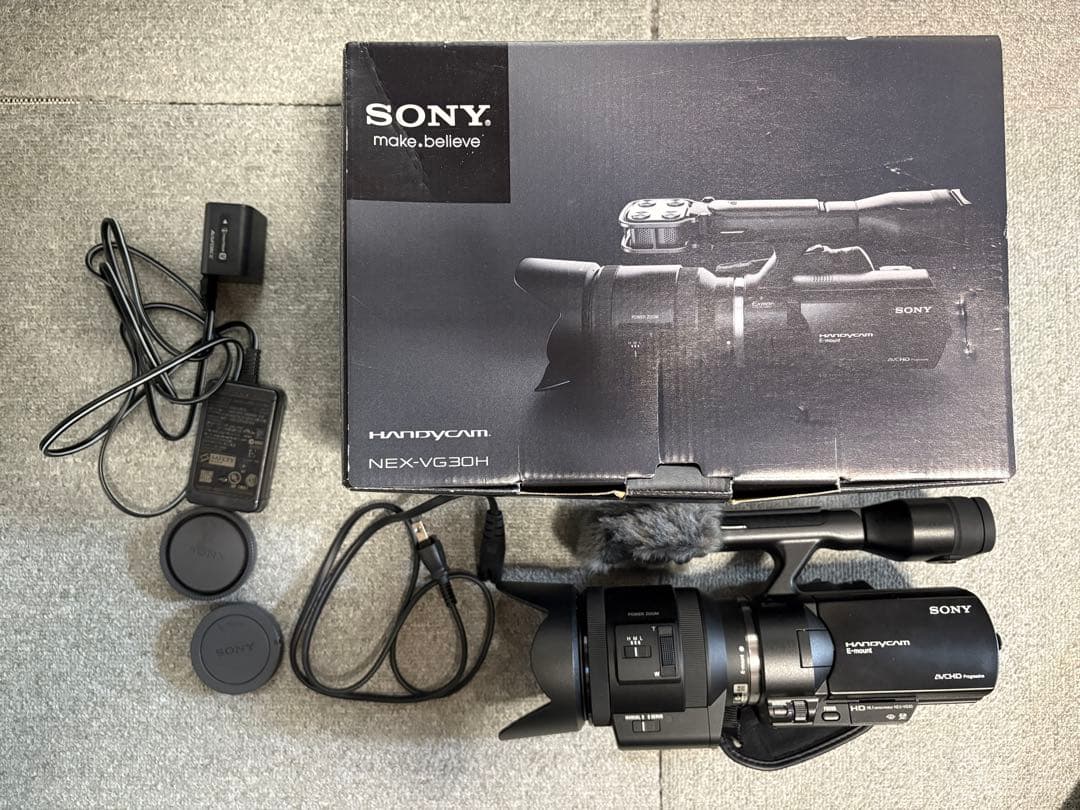 【美品】SONY ハンディカム NEX-VG30H 本体＋おまけ