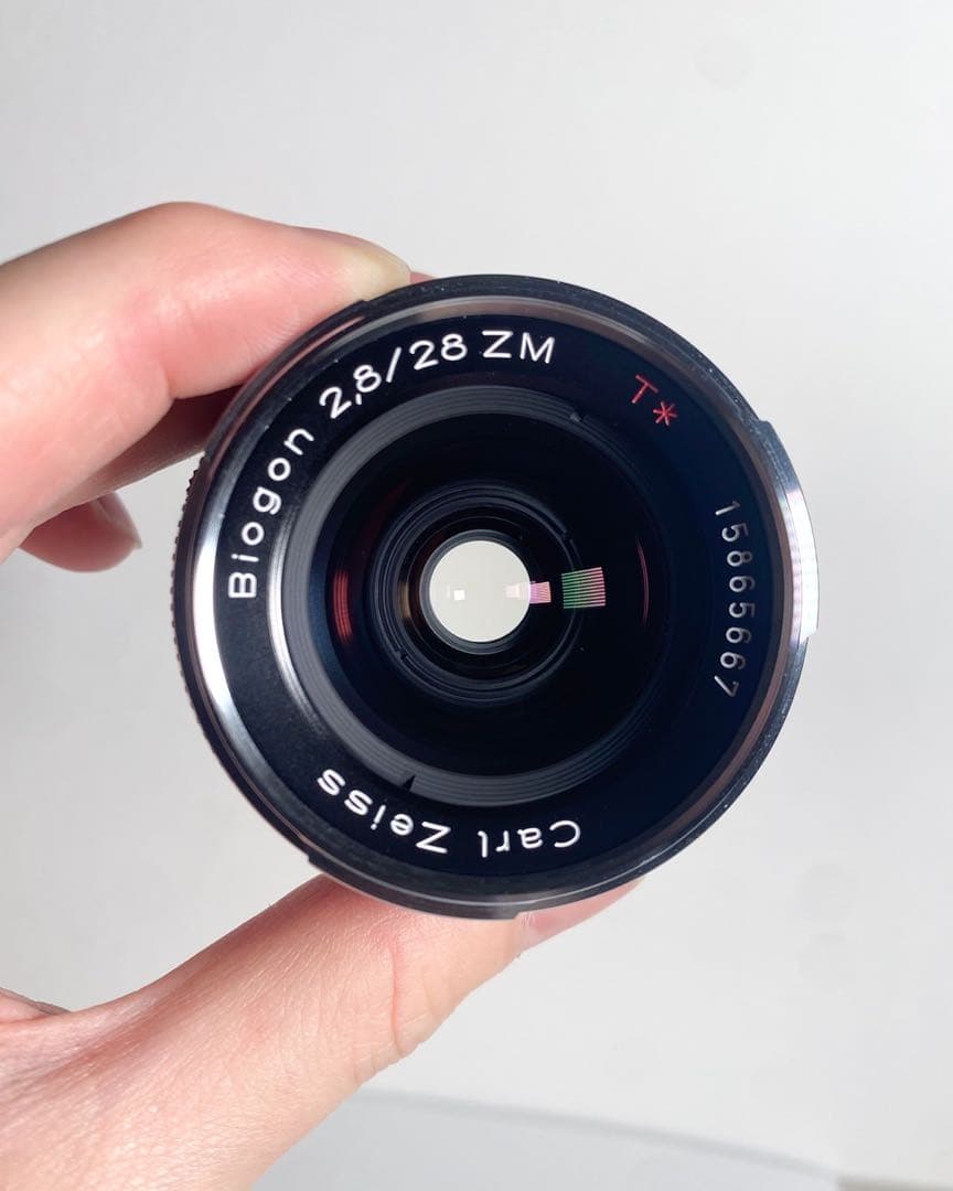 レンズ(単焦点) Carl Zeiss Biogon T* 28mm F2.8 ZM Black