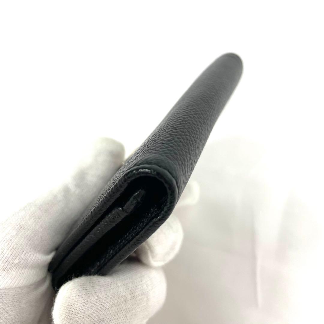 BVLGARI ブルガリ 名刺入れ カードケース レザー ブラック