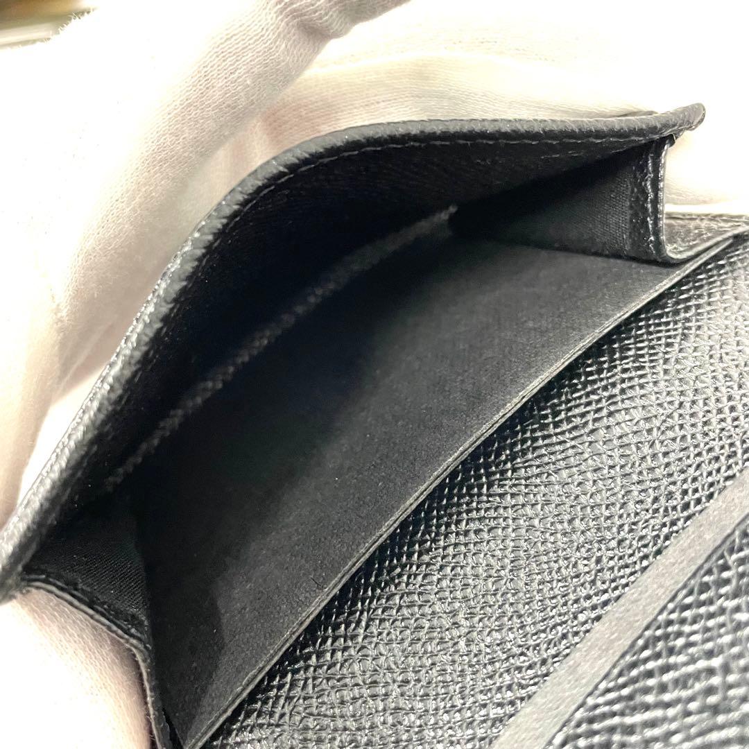 BVLGARI ブルガリ 名刺入れ カードケース レザー ブラック