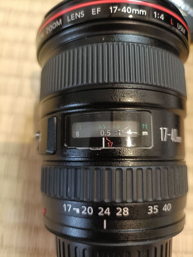 CANON　EF 17-40mm F4L USM フード レンズケース