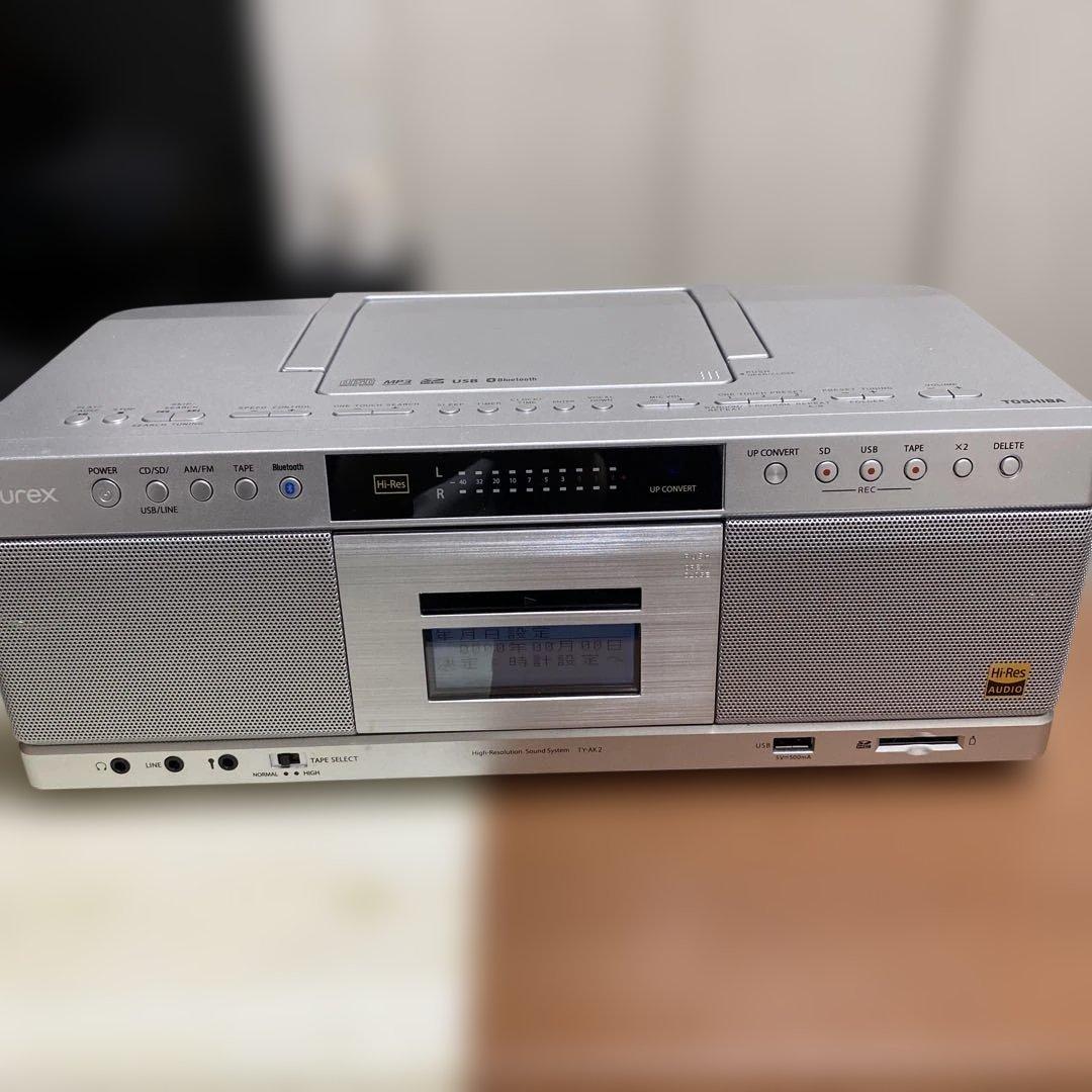 東芝 TY-AK2 シルバー Aurex 2021年製