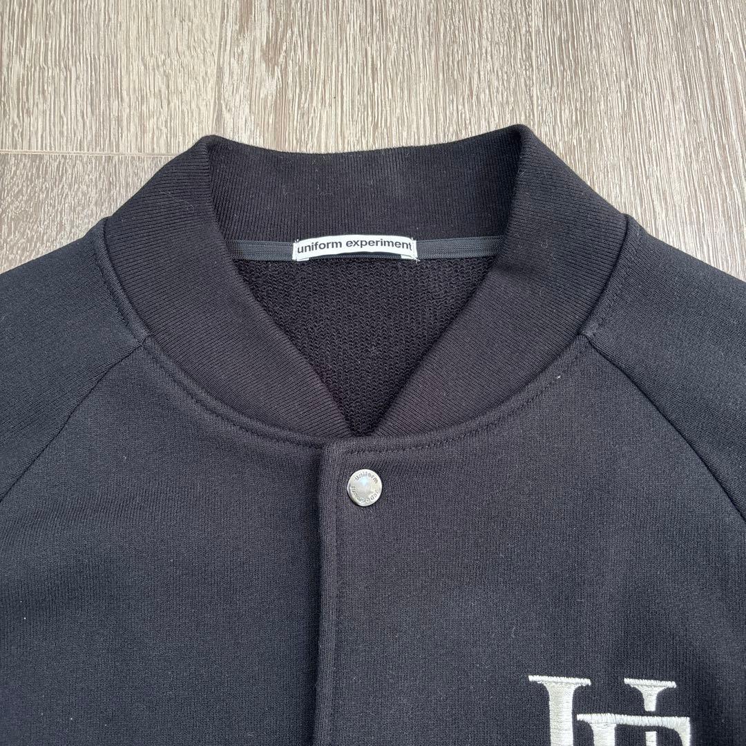 トップス uniform experiment SWEAT VARSITY JACKET