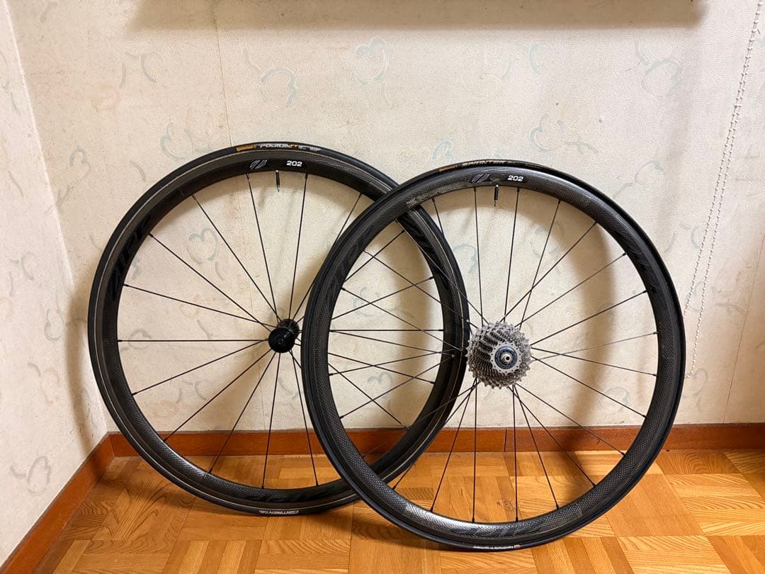 ZIPP 202 ジップ のむラボ チューブラー ホイール