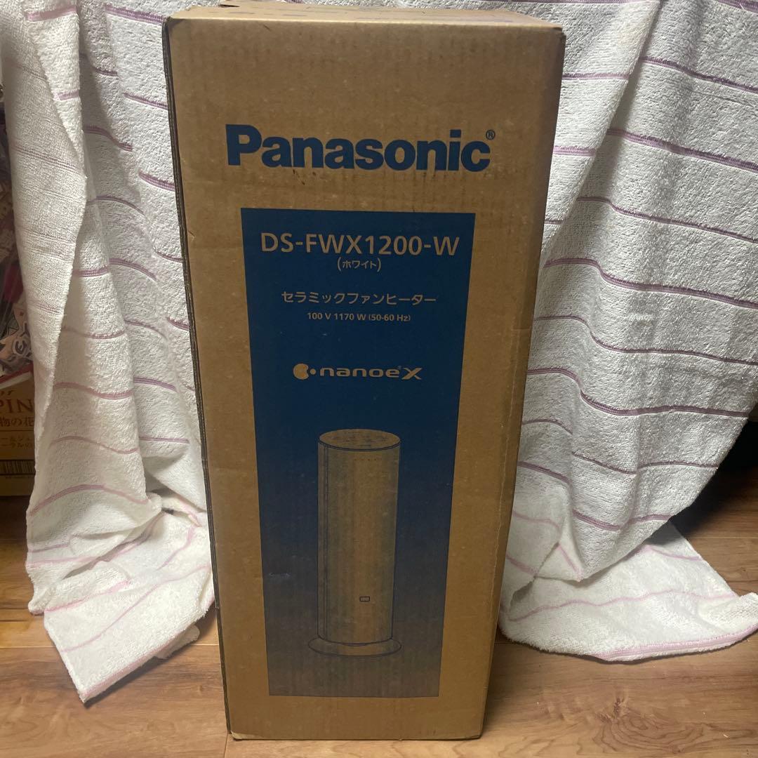 新品未開封Panasonic DS-FWX1200-W セラミックファンヒーター