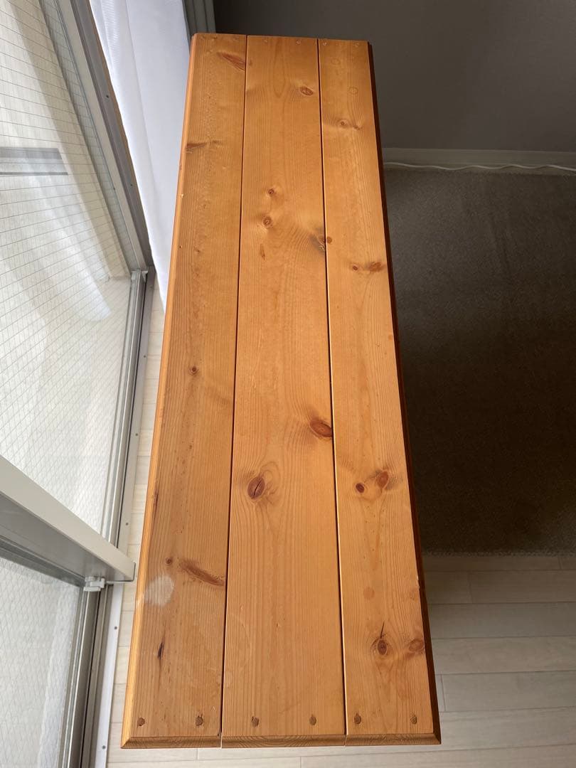 カントリー風シェルフ　アンティークキャビネット　本棚　収納ラック