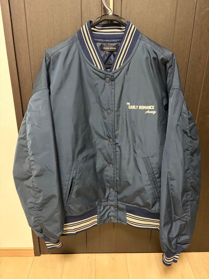 MAISON SPECIAL ネイビー ジャンパー