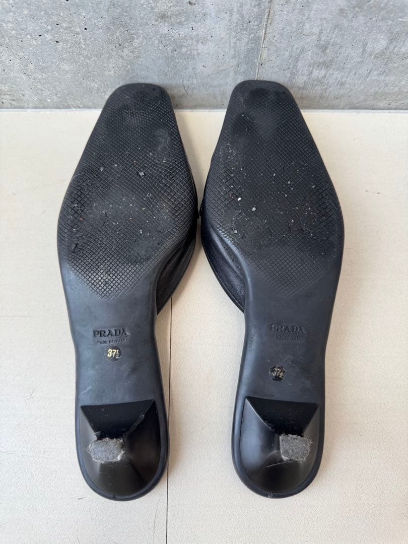 PRADA 低いヒールシューズ　37.5