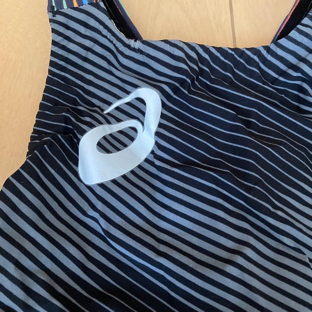 アシックス　マルチカラー　高速水着　XS 公式　トップインパクト