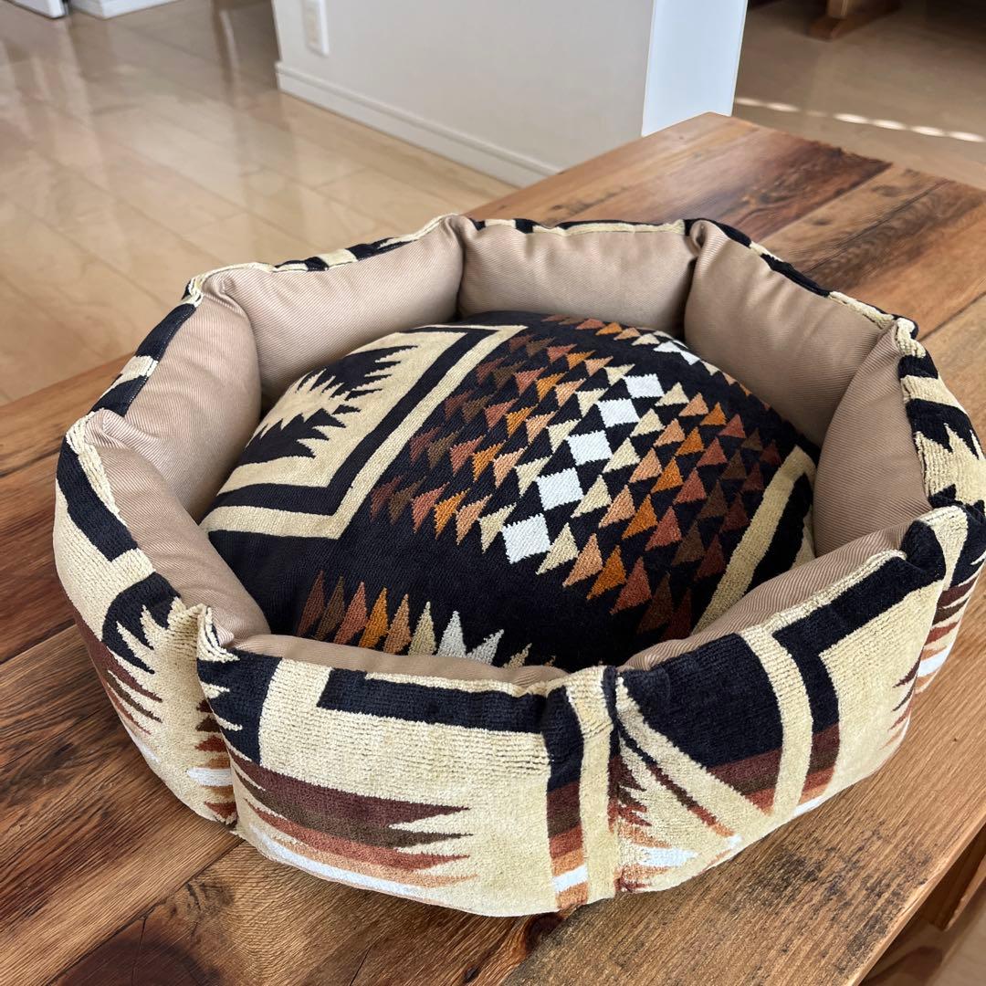 ペットベッド　ハンドメイド463 ペンドルトン　リメイク　猫ベッド　犬ベッド