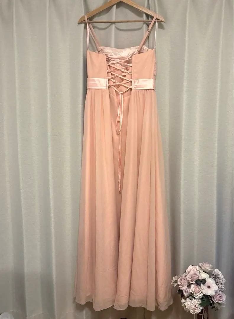 【本日最終日 最終価格】ドレスルームアミ ロングドレス サーモンピンク