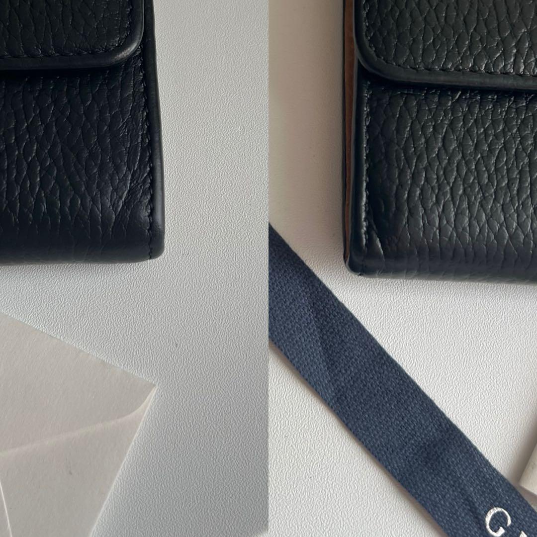 04 美品 GUCCI グッチ 2つ折り 長財布