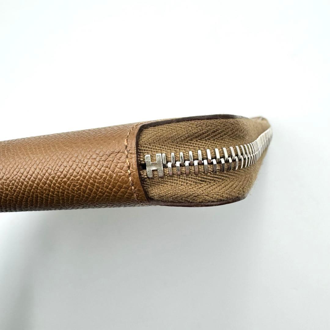 美品✨HERMES エルメス　タブレットケース　ブラウン　レザー