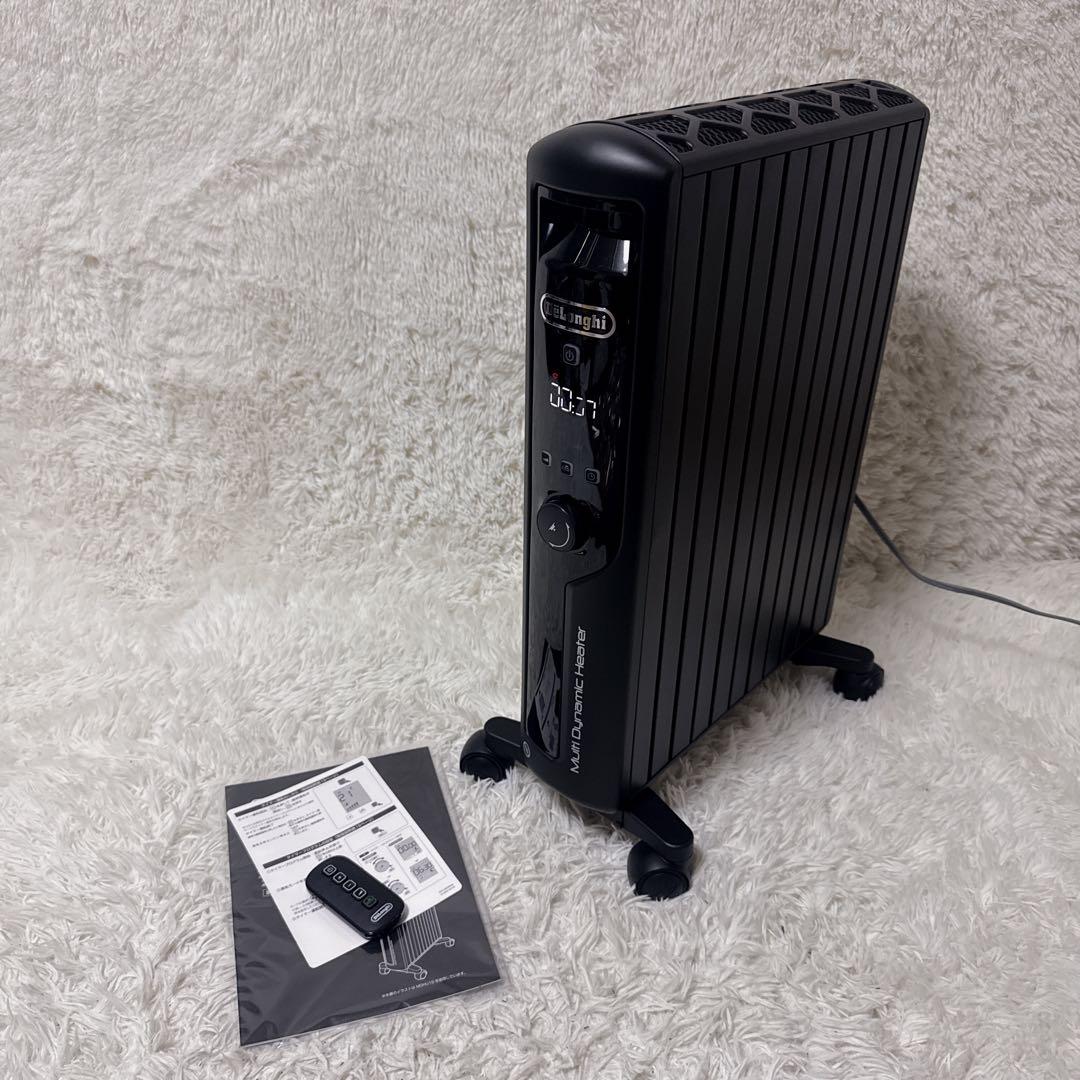 【極美品】デロンギ マルチダイナミックヒーター MDHU15-PB ゼロ風暖房