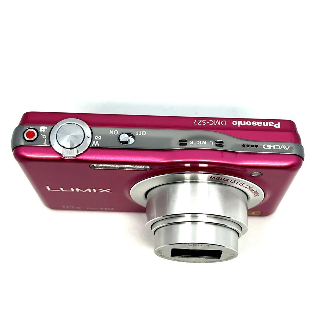 Panasonic LUMIX DMC-SZ7 ピンク バッテリー 充電 セット