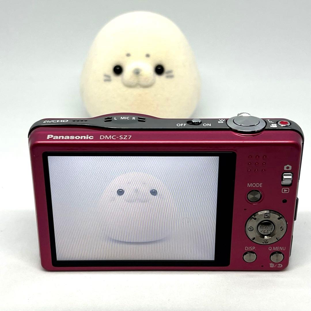 Panasonic LUMIX DMC-SZ7 ピンク バッテリー 充電 セット