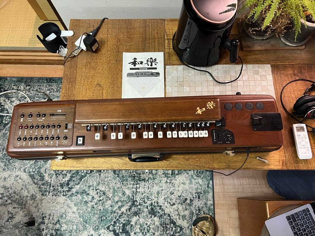 【値下げ】電子大正琴　和楽　SUZUKI　太鼓