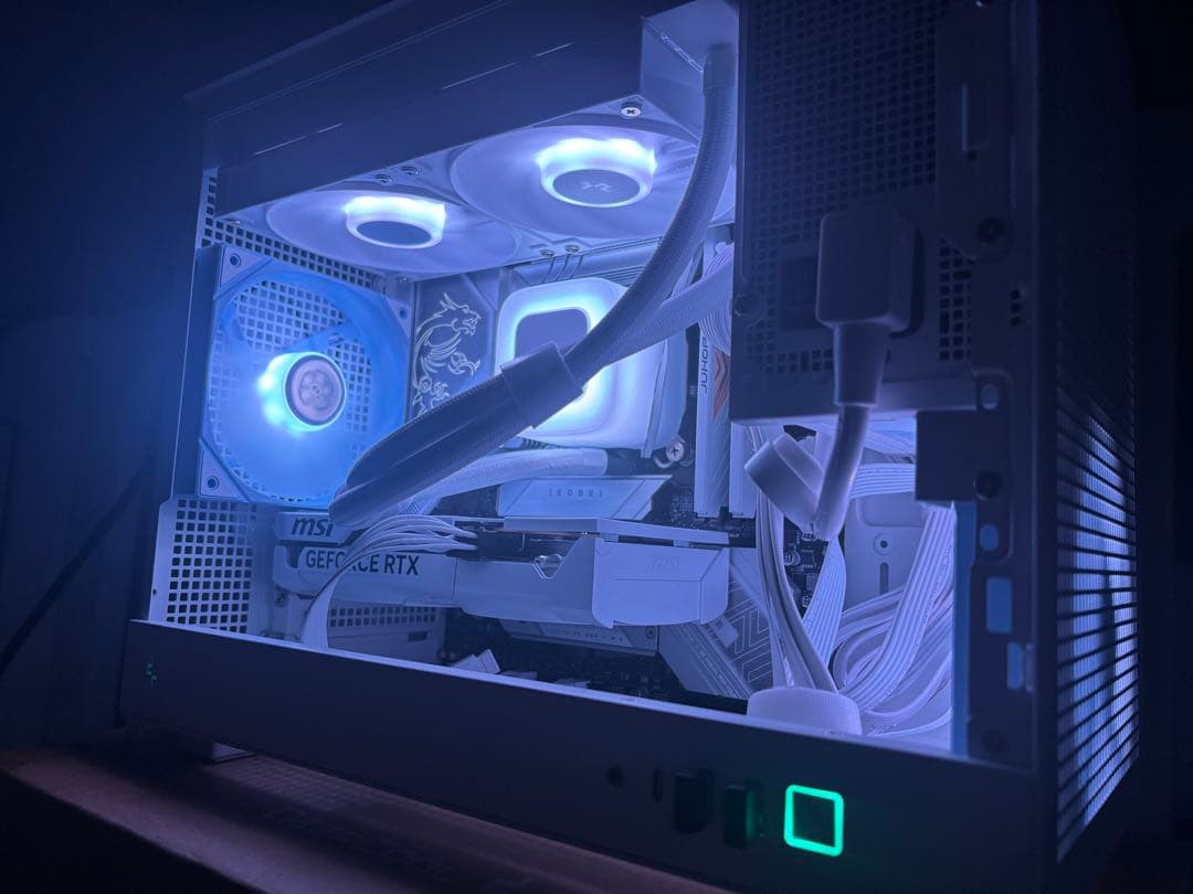 【ミニタワー】i5-14600K、RTX5060搭載、自作デスクトップPC