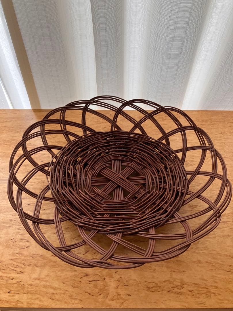 今帰仁村 わらびかご わらび皿 沖縄民具 民藝 工藝 ハンドメイド 天然素材