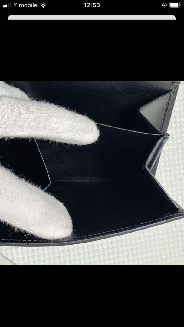 未使用　LOEWE ロエベ　長財布　キャンバス×レザー　黒　ブラック　箱付き