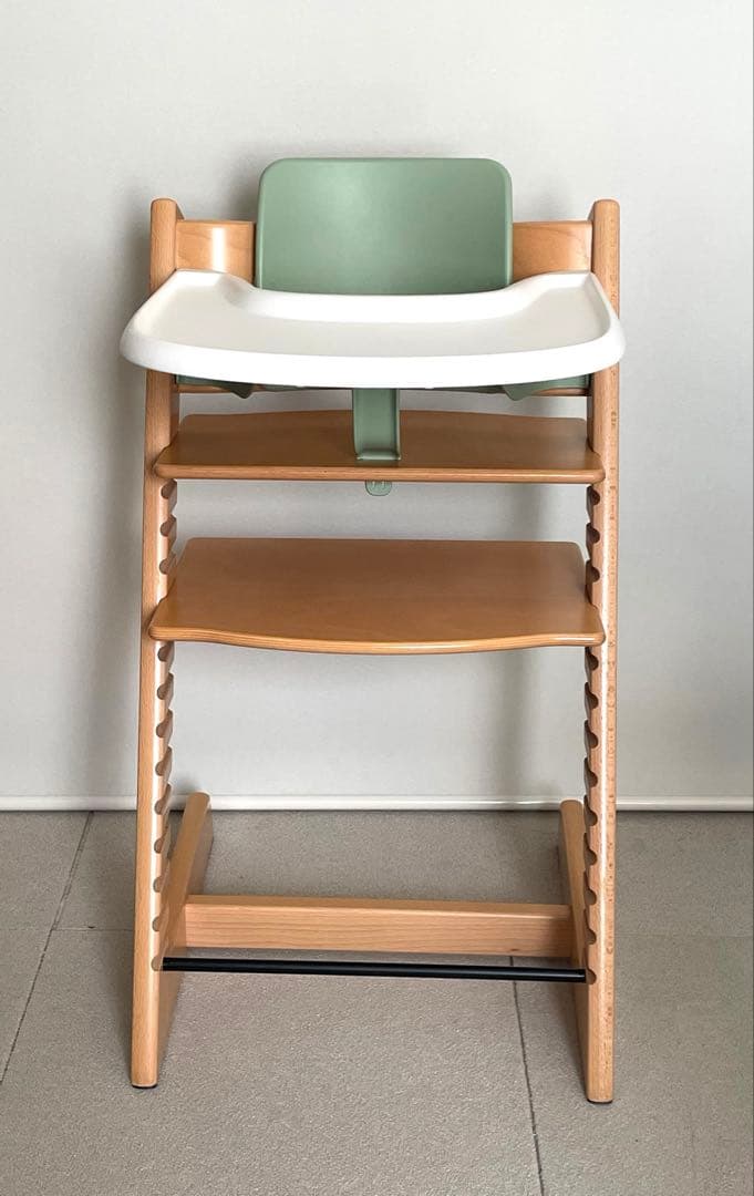 美品★ストッケ★トリップトラップ★ベビーセット&トレイ付き★シリアルNO.6〜