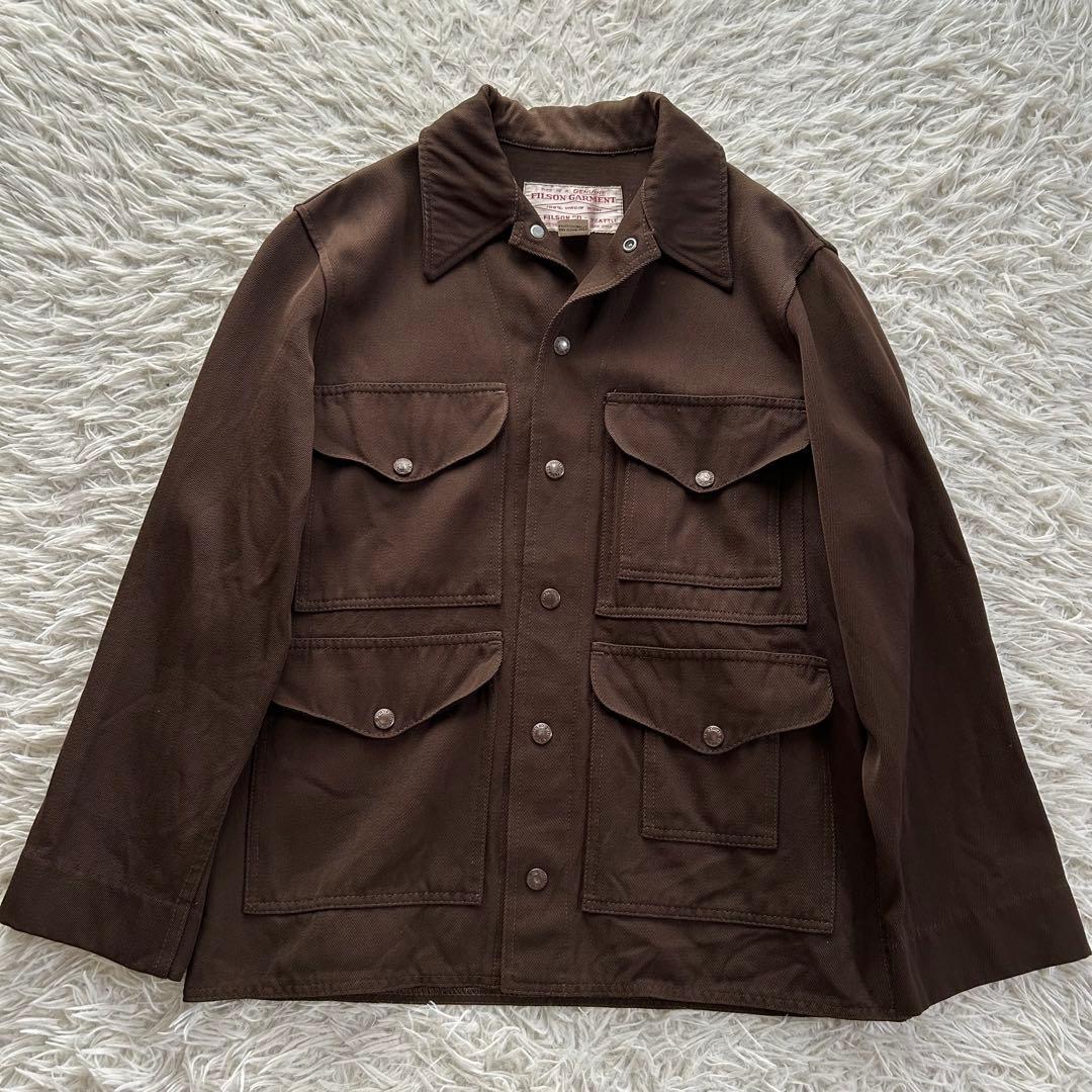 美品　フィルソン filson garment ハンティングジャケット　ブラウン