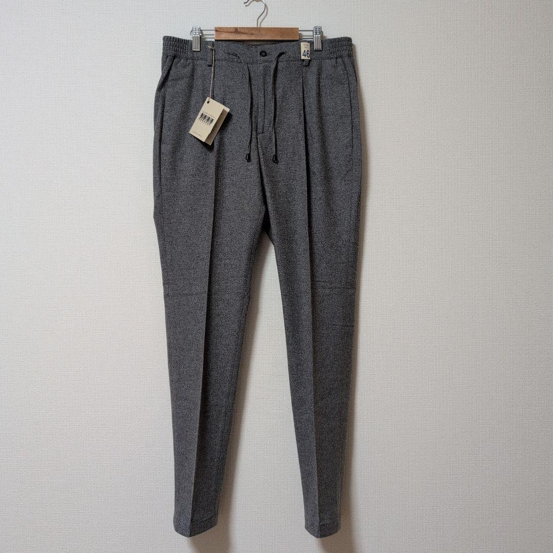 未使用品 ジャブスアルキヴィオ マサッチョ 秋冬ウールサキソニー 46サイズ