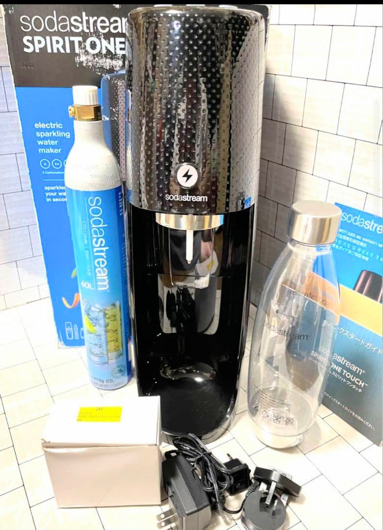 SodaStream ソーダストリーム スピリット ワンタッチ炭酸水メーカー